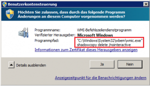 Wmic-UAC Details